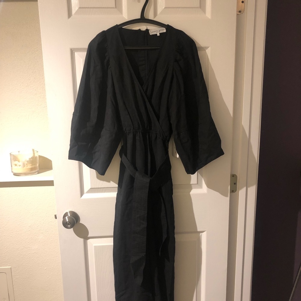 Black jumpsuit